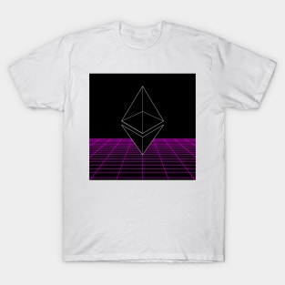 80s Vaporwave Diamond T-Shirt